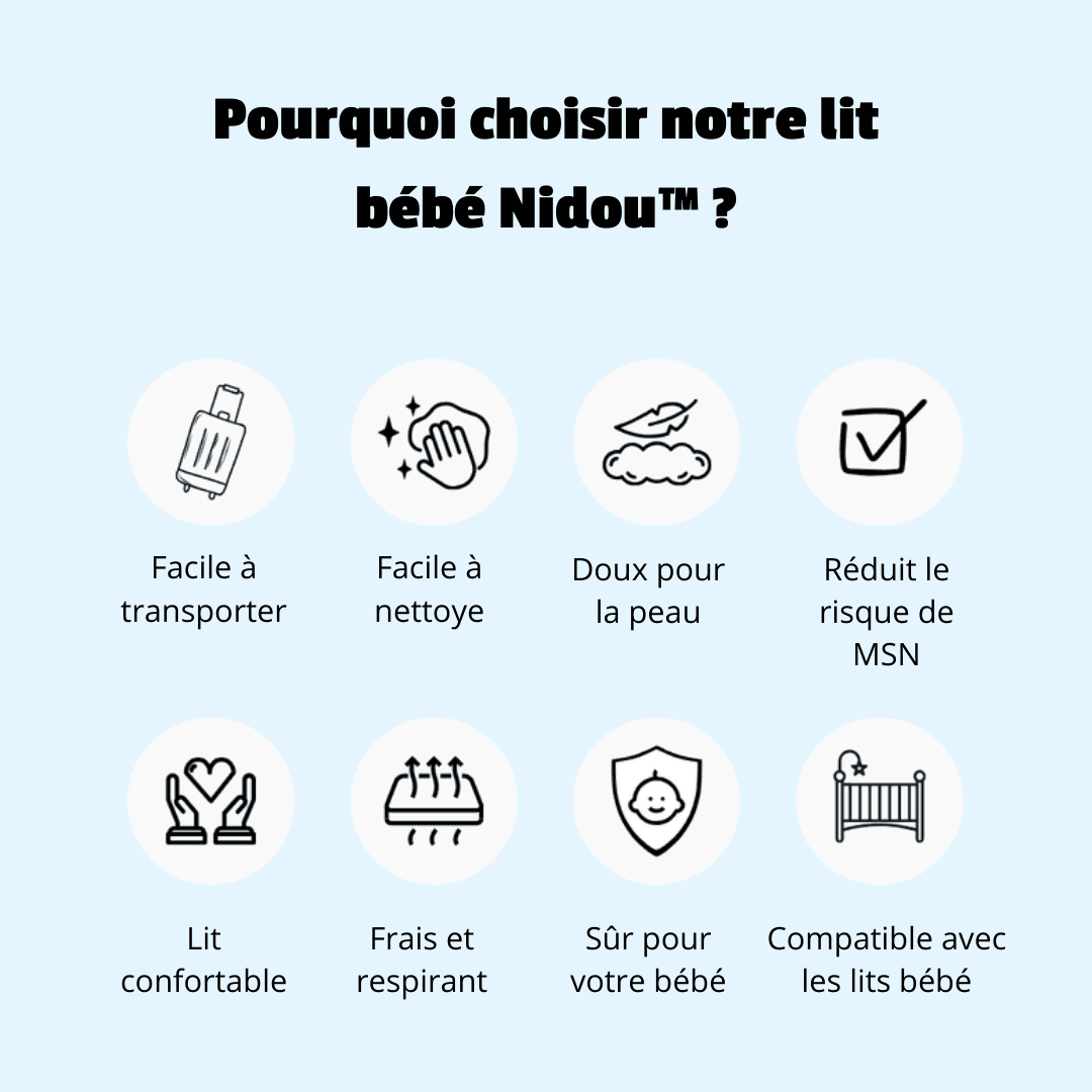 Nidou™ - Le cocon de sommeil de votre bébé